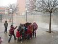 satisfacci� dels nins amb la neu!