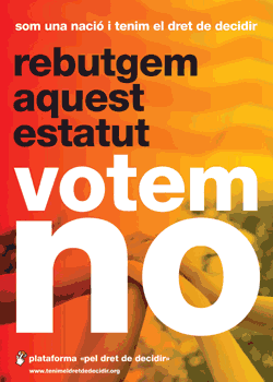 Logotip e la campanya 'Diguem No'