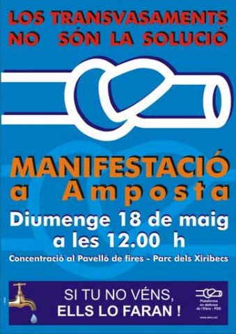 No al transvassament