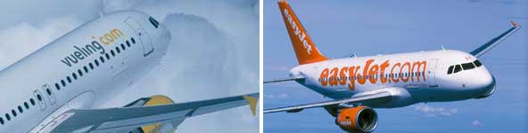 Vueling i Easyjet'