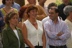 Durant la roda de premsa 07-10-2006