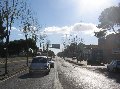 Carretera Alc�dia-Art� al seu pas per Can Picafort.