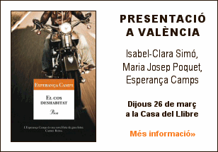 Presentació a València de El cos deshabitat